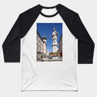 Max-Josefs-Platz, Rosenheim, Upper Bavaria, Bavaria, Germany, Europe Baseball T-Shirt